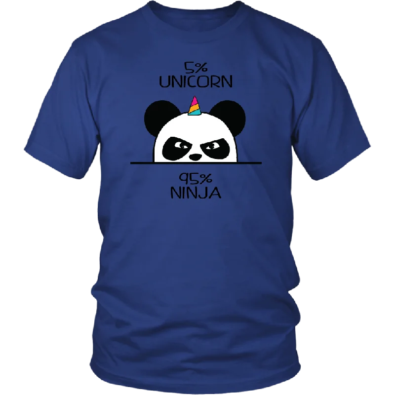 warm base t-shirts -NINJA UNICORN PANDA Unisex T-Shirt