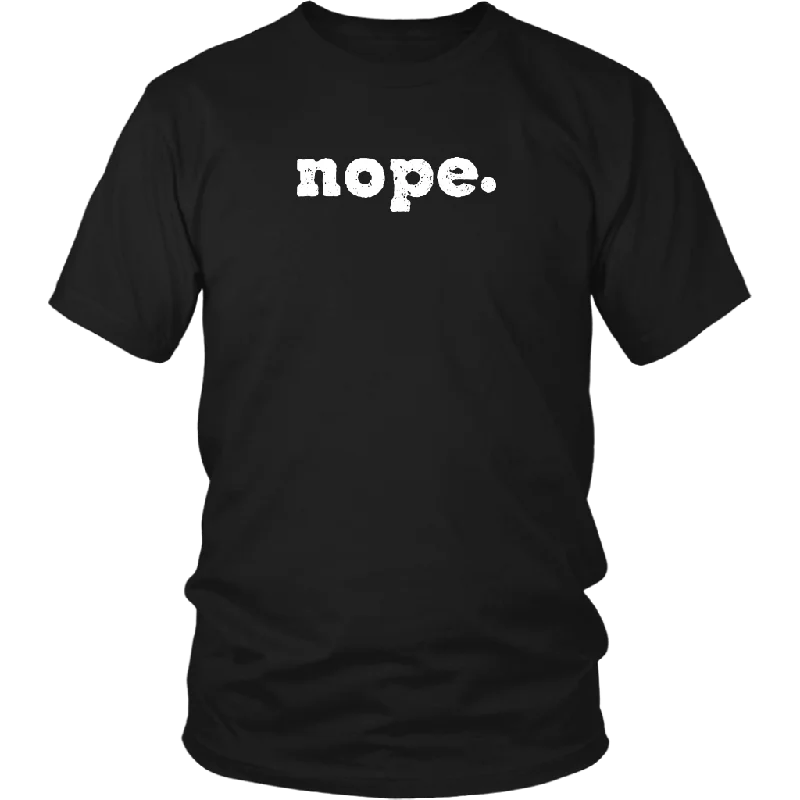 plain polished t-shirts -NOPE. Short Sleeve District Unisex T-Shirt