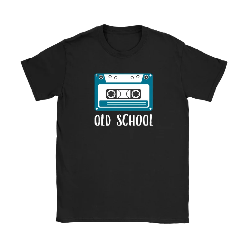 soft textured t-shirts -OLD SCHOOL Cassette Tape Design Women's T-Shirt