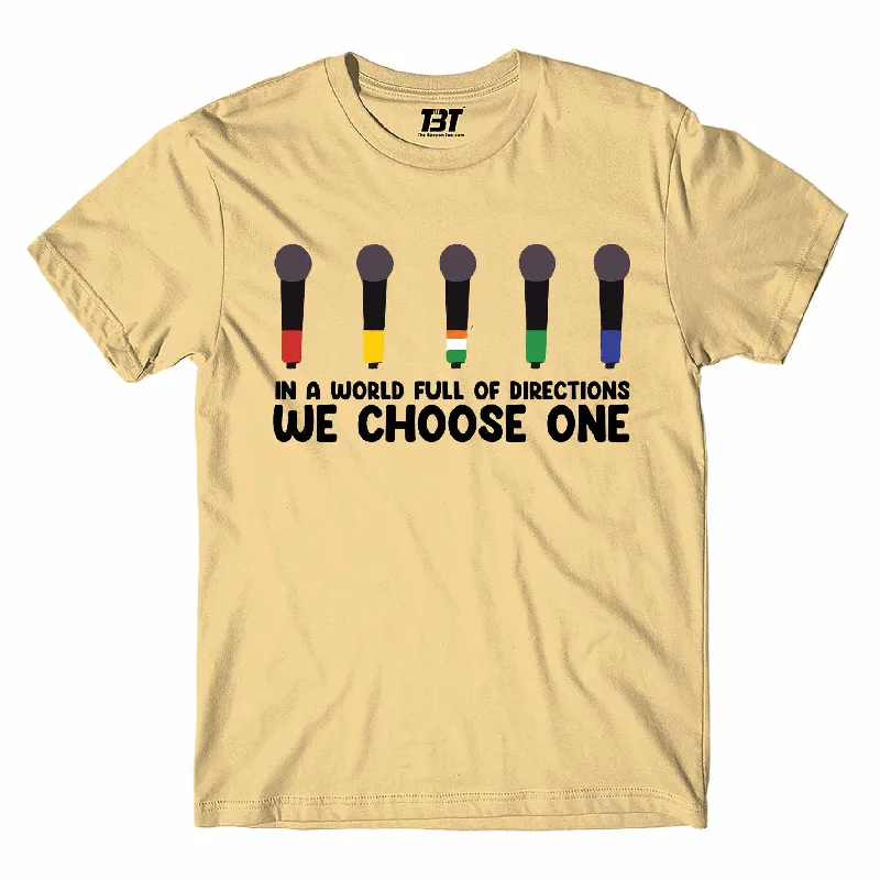 hemp green t-shirts -One Direction T shirt - We Choose One