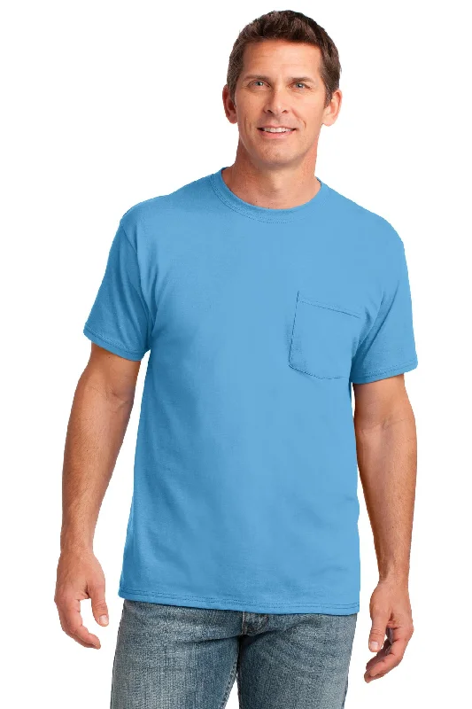 light mesh t-shirts -Port & Company Core Cotton Pocket Tee. PC54P