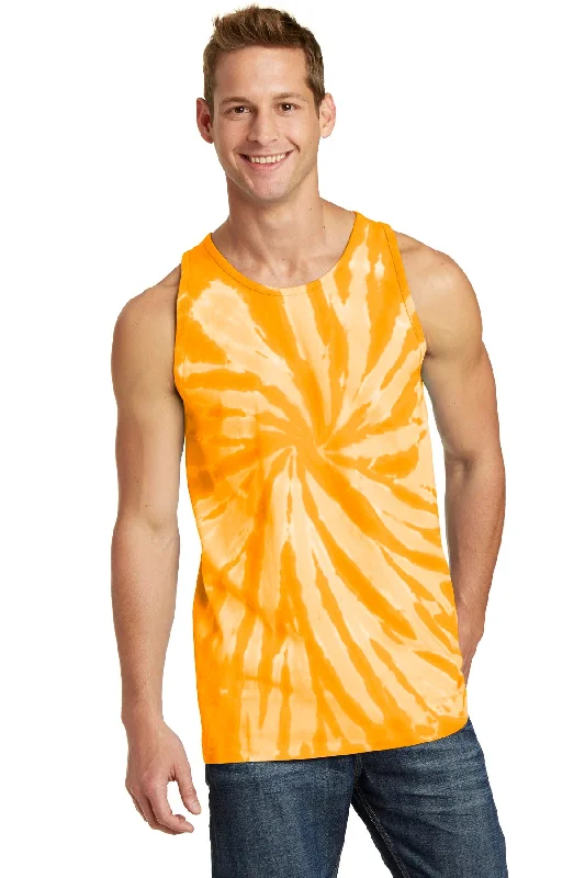 Friday relaxed t-shirts -Port & Company Tie-Dye Tank Top. PC147TT