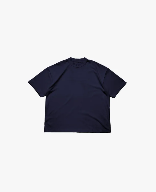 bright athletic t-shirts -SIGNATURE BLANK T-SHIRT - NAVY