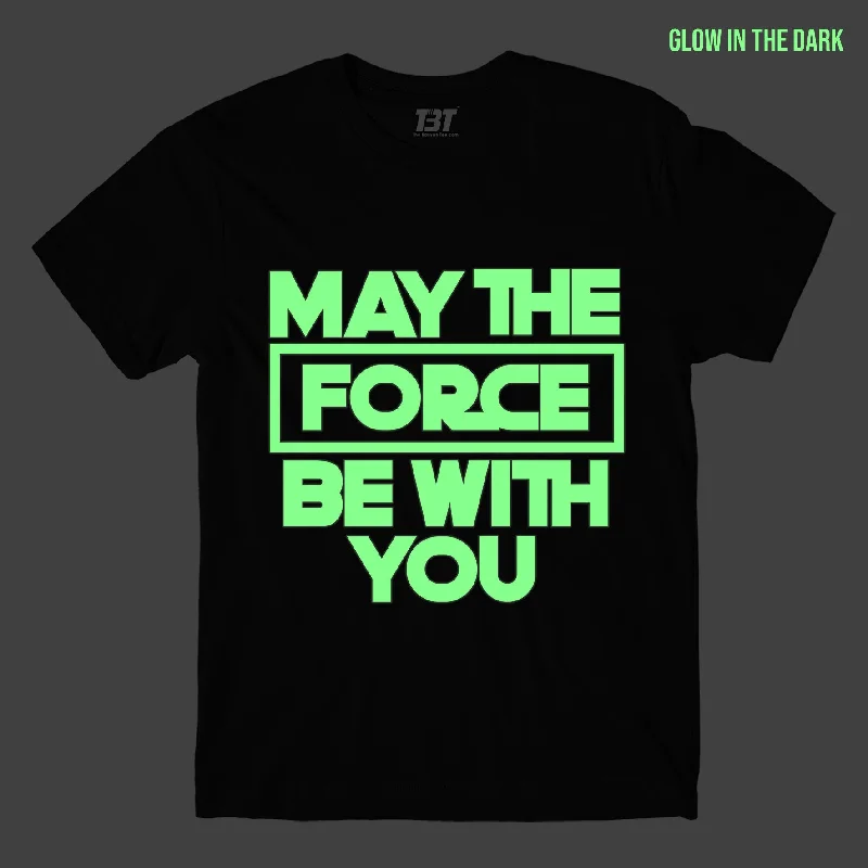 long cozy t-shirts -Star Wars T shirt - Glow In The Dark