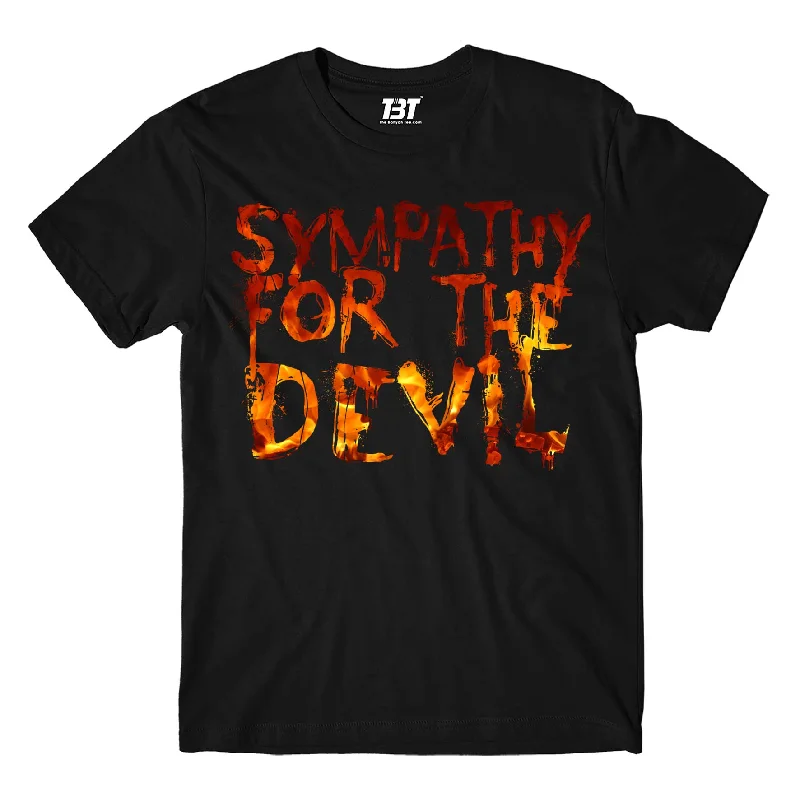 warm plush t-shirts -The Rolling Stones T shirt - Sympathy For The Devil