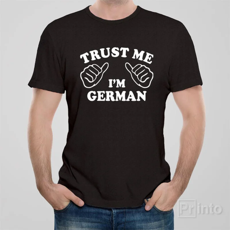 snug winter t-shirts -Trust me - I am German - T-shirt