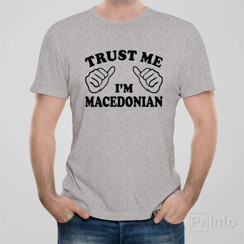 plaid timeless t-shirts -Trust me - I am Macedonian - T-shirt