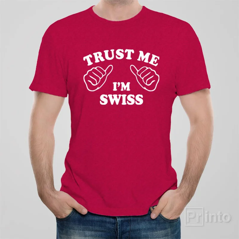 bright striped t-shirts -Trust me - I am Swiss