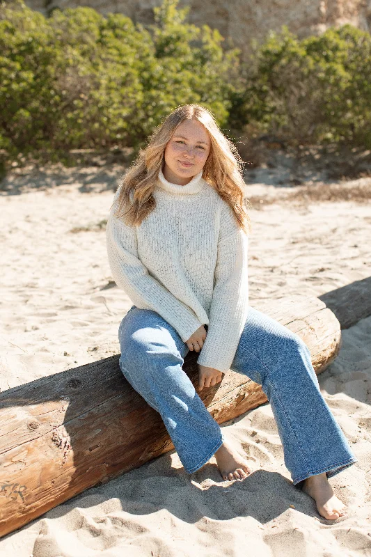 loose alpaca pullover sweaters -Asher Sweater