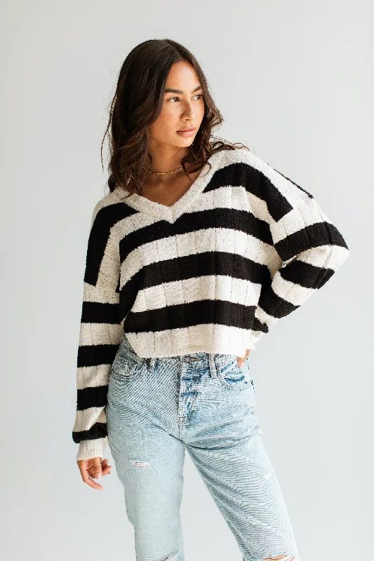 snug-knit ribbed pullover sweaters -Celeste Sweater