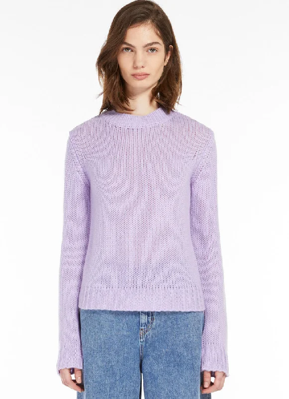 heavy ribbed pullover sweaters -Dalida Cashmere Sweater