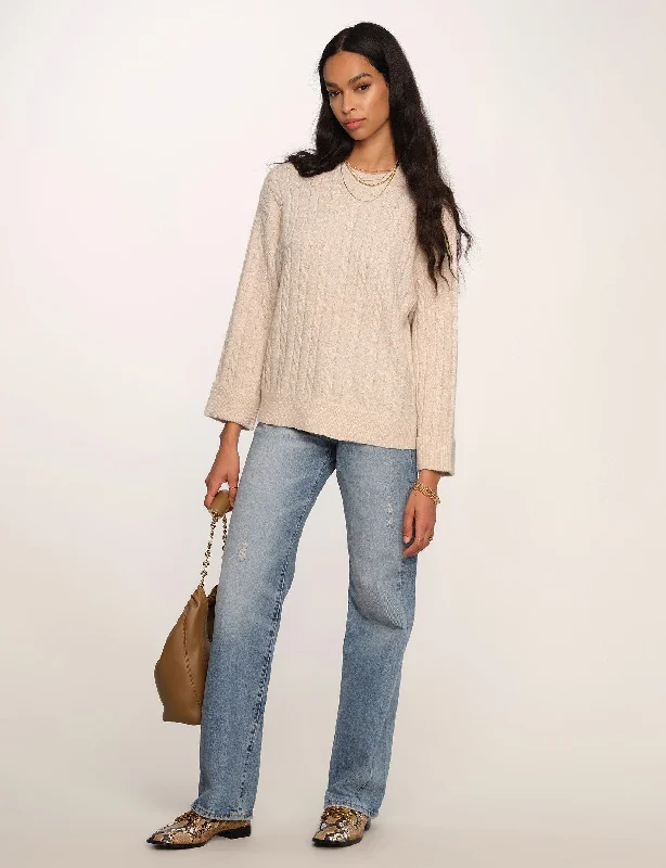 neutral plaid pullover sweaters -dessa sweater