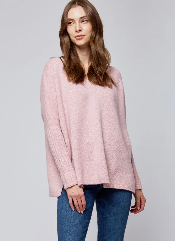 grid floral pullover sweaters -Emilienne Jumper