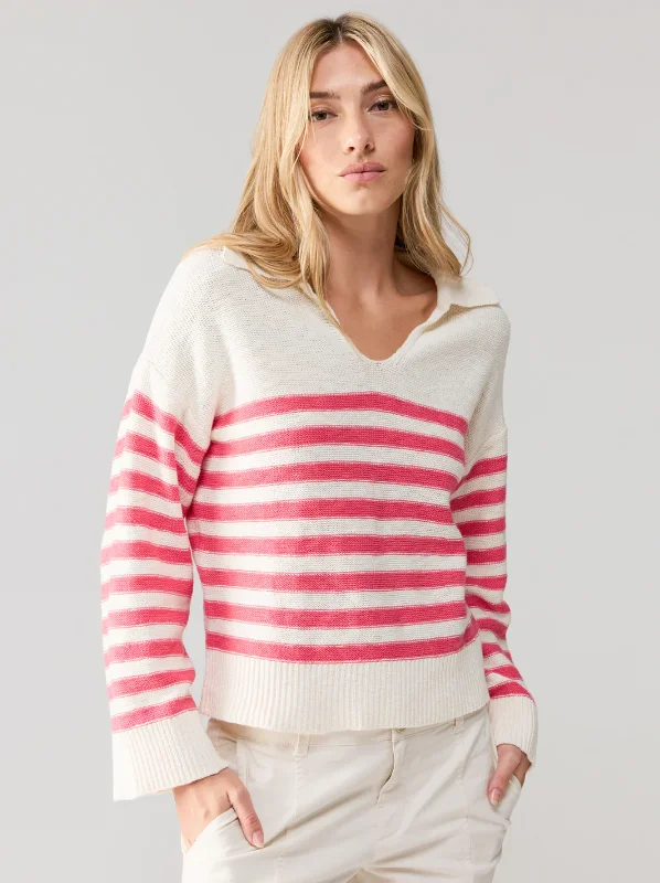 neutral ribbed pullover sweaters -PERFECT TIMING SWEATER