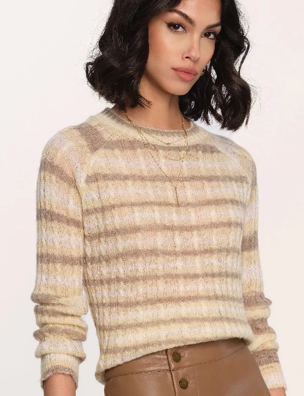 airy ribbed pullover sweaters -mira sweater