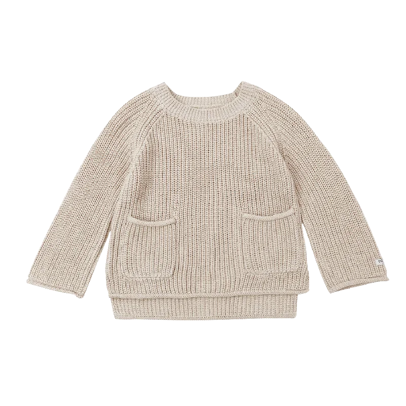 mohair pullover sweaters for office -Stella Sweater | Soft Sand