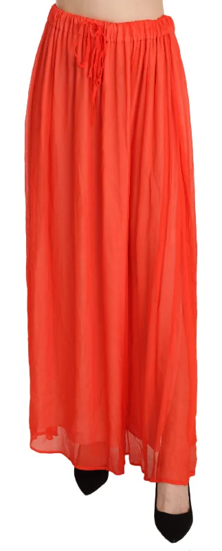 base warm skirts -Jucca  Crepe Pleated Trapeze Viscose Maxi Women's Skirt