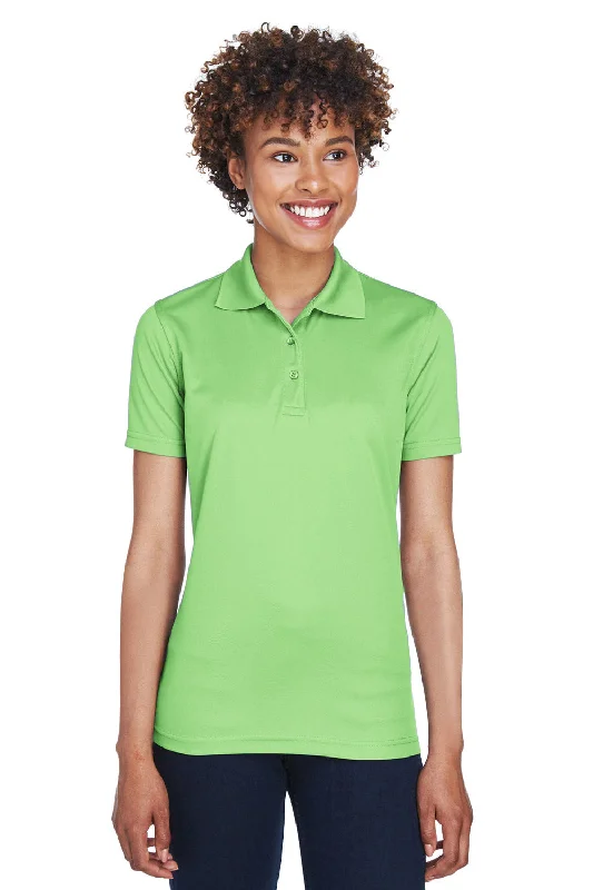 fitted chic blouses & shirts -UltraClub Womens Cool & Dry Moisture Wicking Short Sleeve Polo Shirt - Light Green