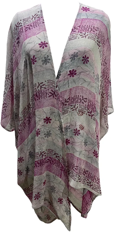 warm wool cardigans -PRG5708 Sheer Avatar Pure Silk Cardigan