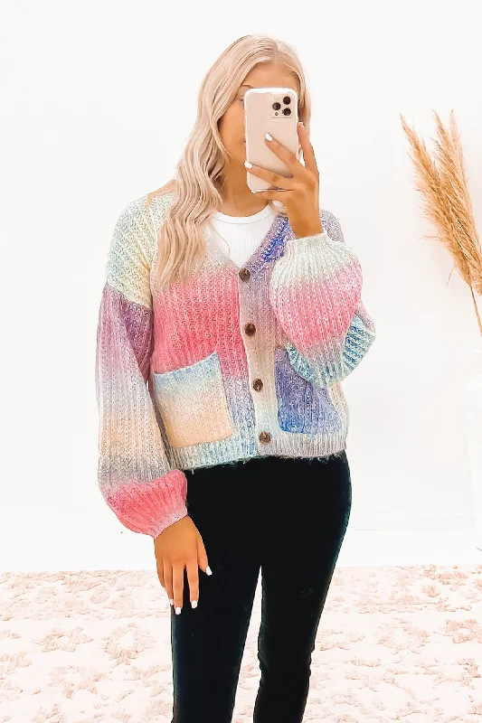 comfy alpaca cardigans -Saskia Cardigan Multi