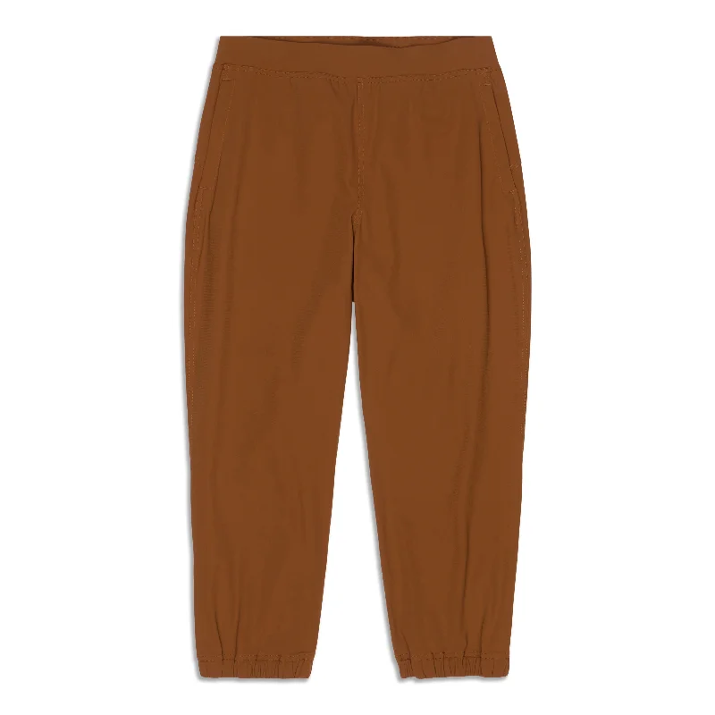 mix cotton pants -Adapted State High-Rise Jogger Crop - Resale