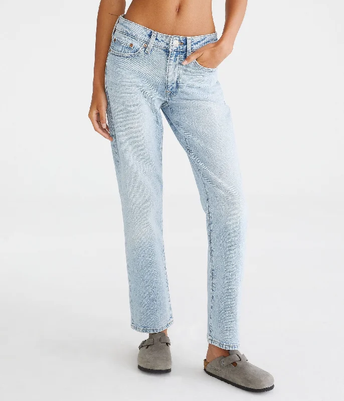 dry swift pants -Aeropostale Mid-Rise Straight Ankle Jean