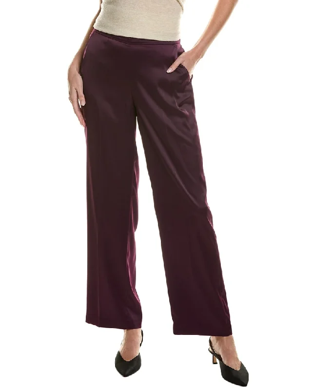 vivid athletic pants -Anne Klein Wide Leg Pant