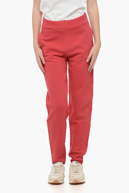 pocket handy pants -Armani EMPORIO Brushed Cotton Sweatpants with Flush Pockets