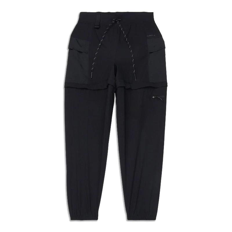 light packing pants -Convertible High-Rise Hiking Jogger - Resale