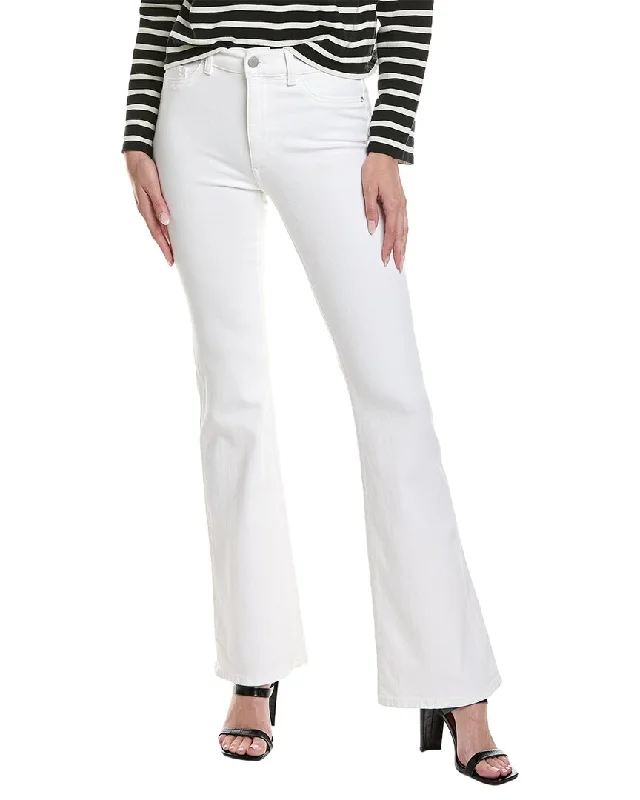 basic clean pants -DL1961 Bridget Milk High-Rise Crop Bootcut Jean