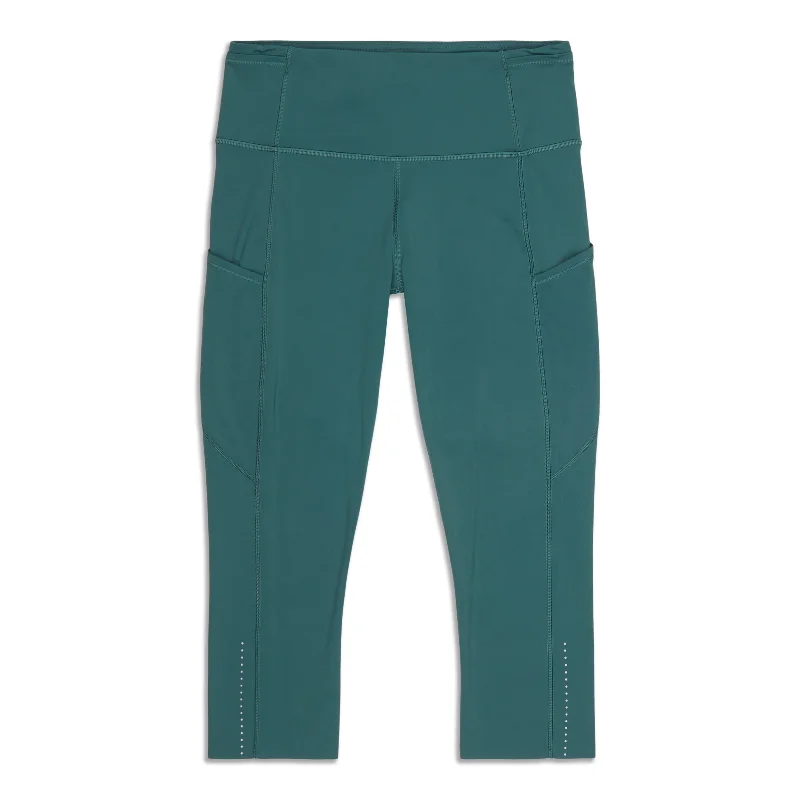 rugged outdoor pants -Fast And Free High Rise Crop - Resale