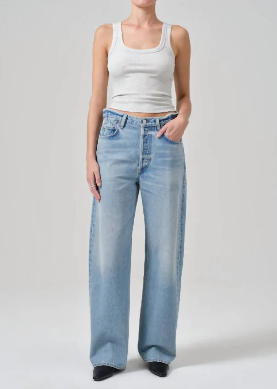 crisp cut pants -Gwendoline Scrunch Jean In Dakota