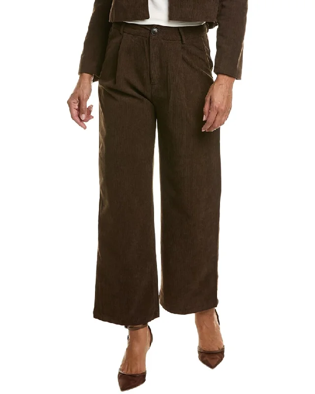 athletic vivid pants -HL Affair Corduroy Pant