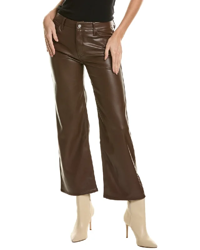 tough adventure pants -HUDSON Jeans Rosalie Chocolate Wide Leg Jean