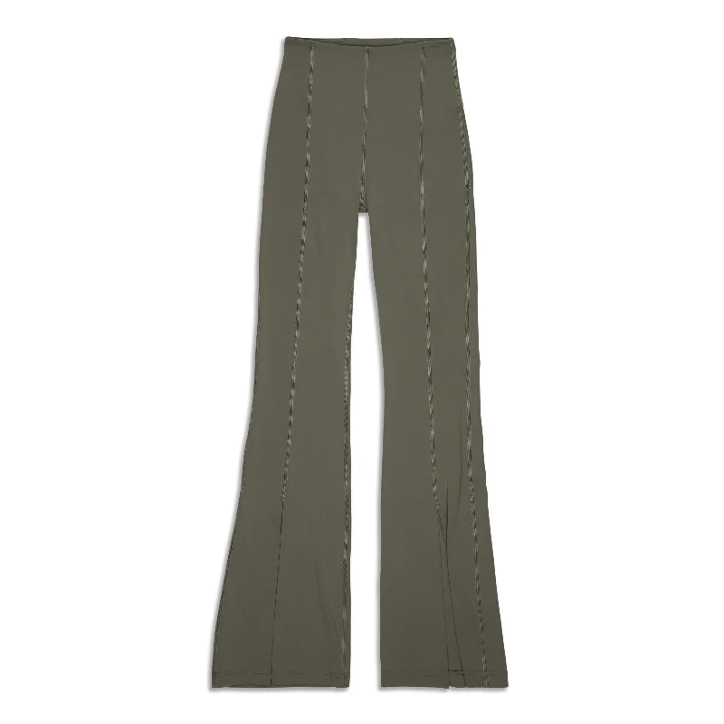 jersey smooth pants -In The Groove Flare Pant - Resale