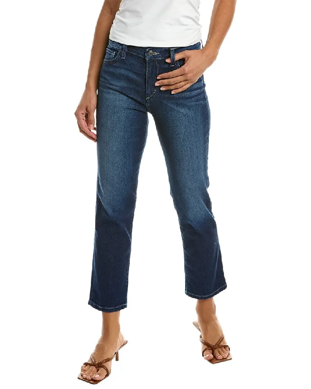 retro iconic pants -JOE'S Jeans Mid-Rise Straight Crop Jean