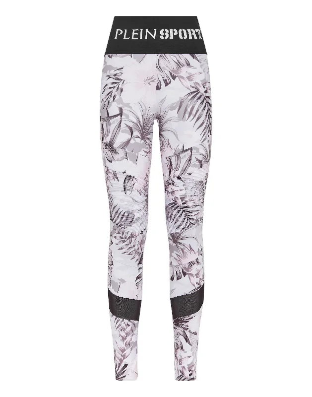 floral striking pants -Jogging Leggings