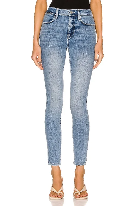 loose chill pants -Le High Skinny Jeans In Jadite