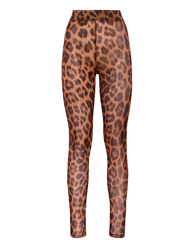 chill everyday pants -Leggings Leopard