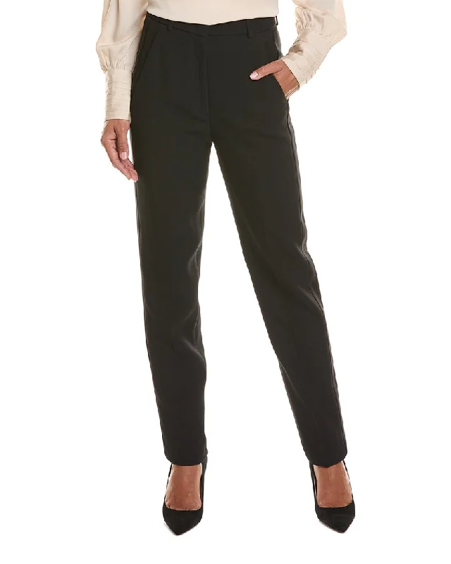 plaid dynamic pants -Michael Kors Collection Waisted Tuxedo Samantha