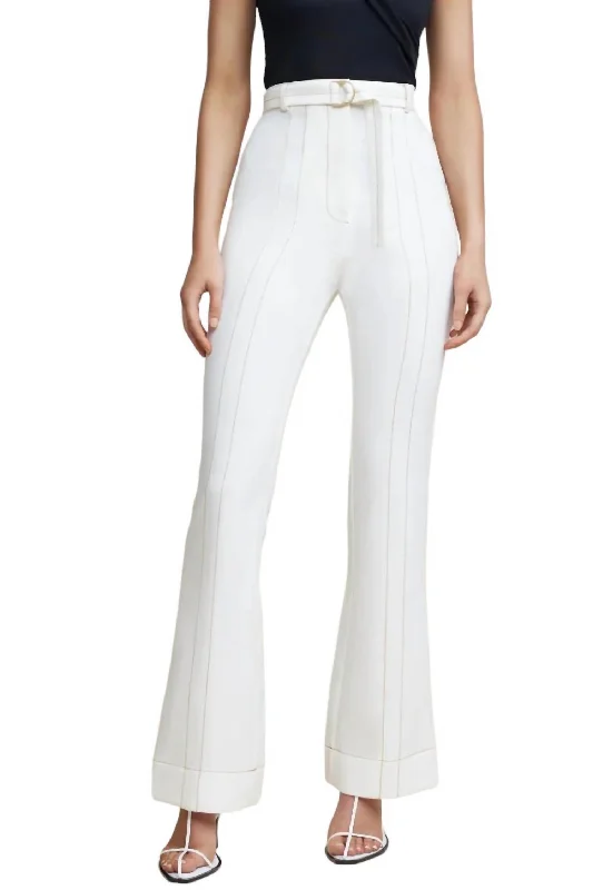 quick performance pants -Moreton Pant In Ivory