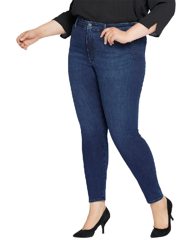 plain polished pants -NYDJ Plus Ami High-Rise Skinny Jean