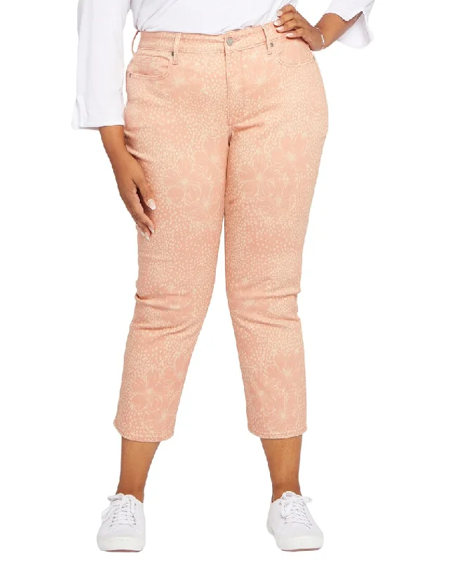 chic slim pants -NYDJ Plus Marilyn Straight Ankle Jean