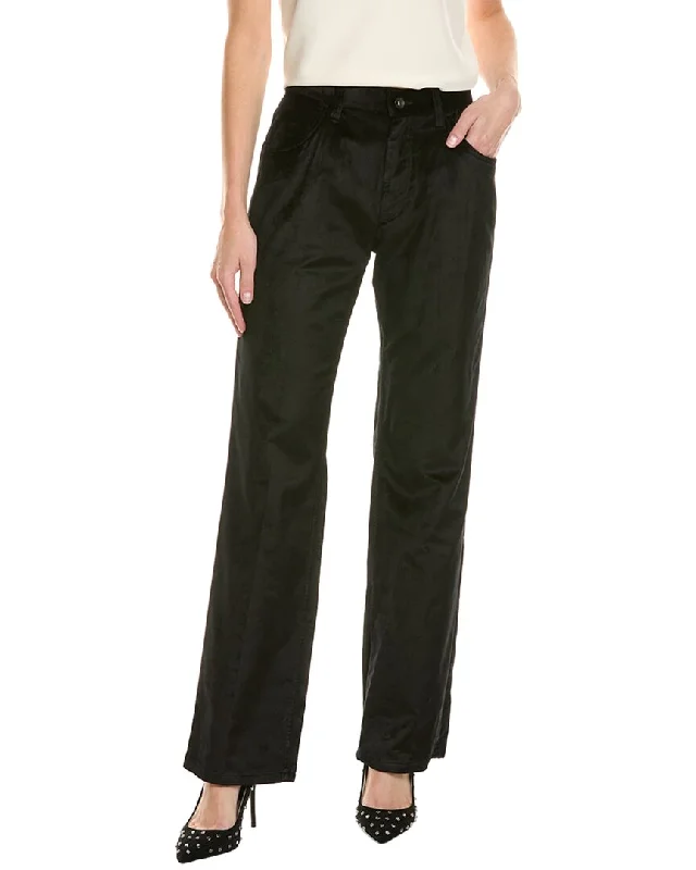 trim flared pants -rag & bone Jacey Velvet Pant