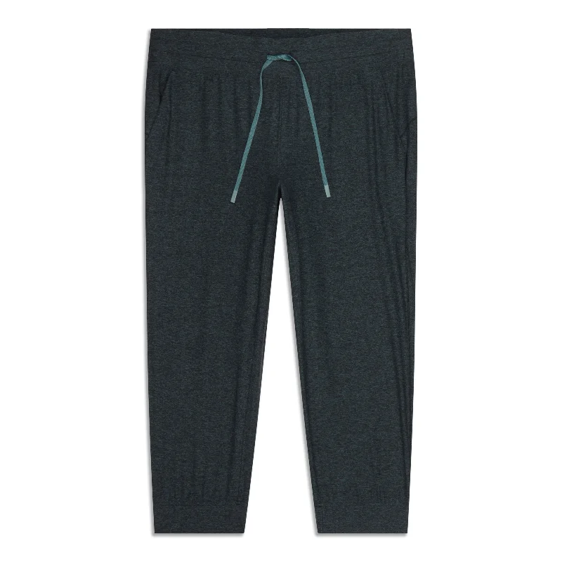 light airy pants -Ready To High-Rise Jogger Crop - Resale