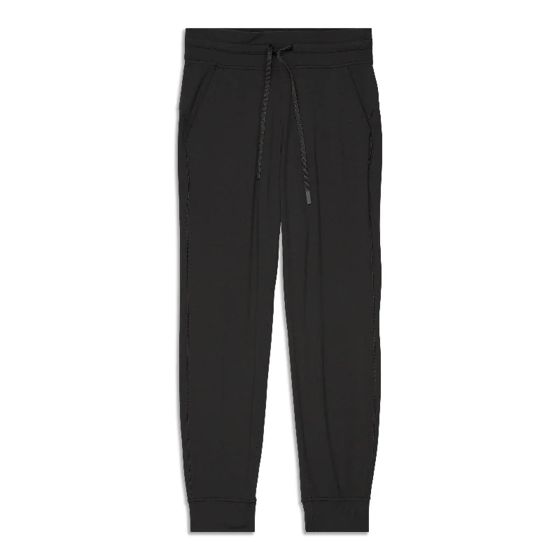 straight leg sleek pants -Ready To High-Rise Jogger - Resale