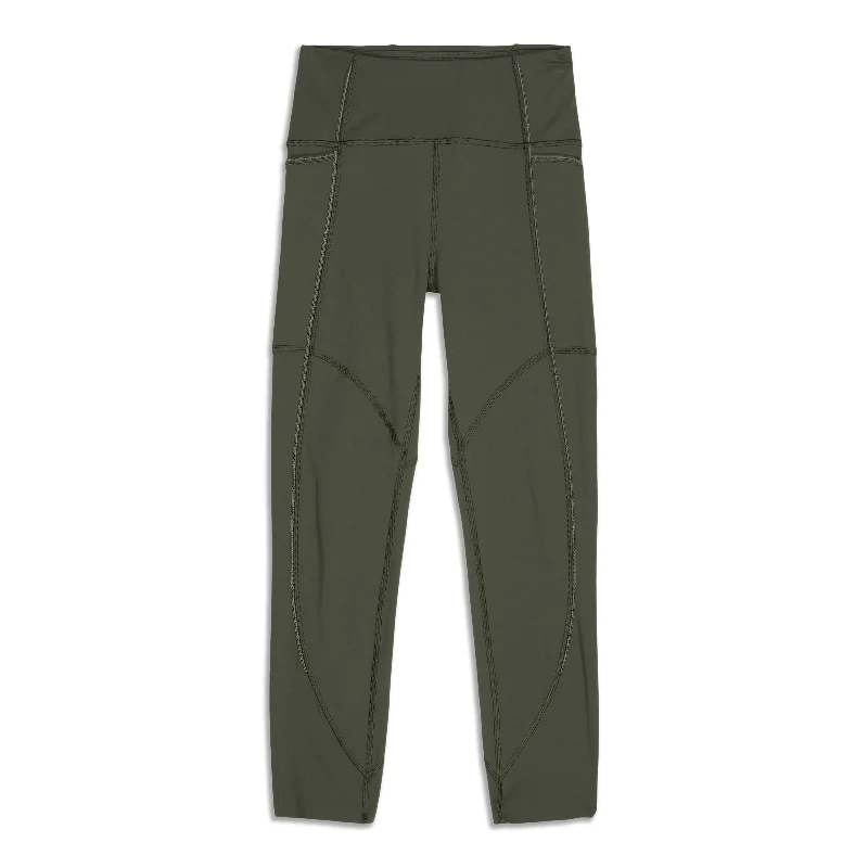 everyday relaxed pants -Run The Course Crop - Resale