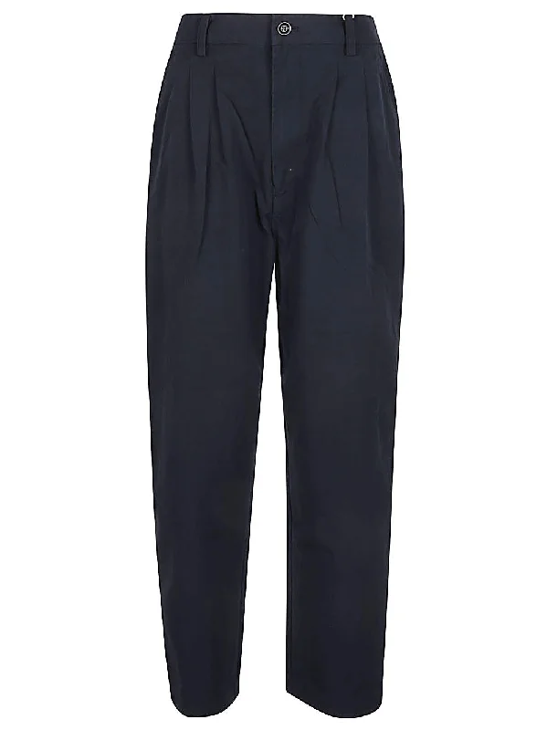 cozy thick pants -Sarahwear Women's Trousers blue