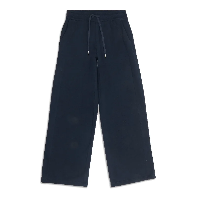 packing light pants -Scuba Mid-Rise Wide-Leg Pant - Resale