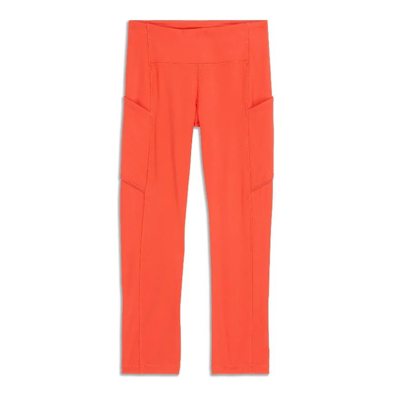 neck curved pants -Speed Up Crop - Resale